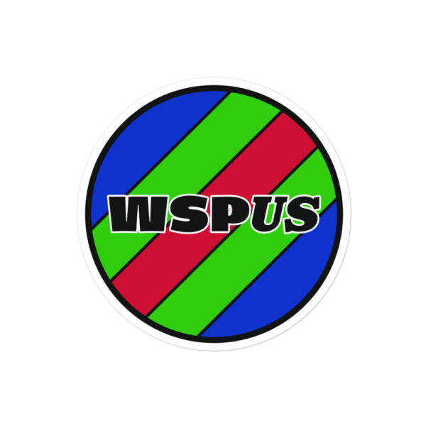 WSPUS Badge Logo Sticker - Image 3