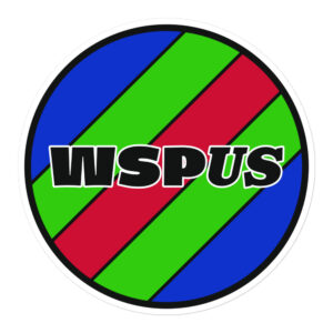 WSPUS Badge Logo Sticker